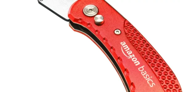 Chollo amazon basics cuchillo plegable y duradero