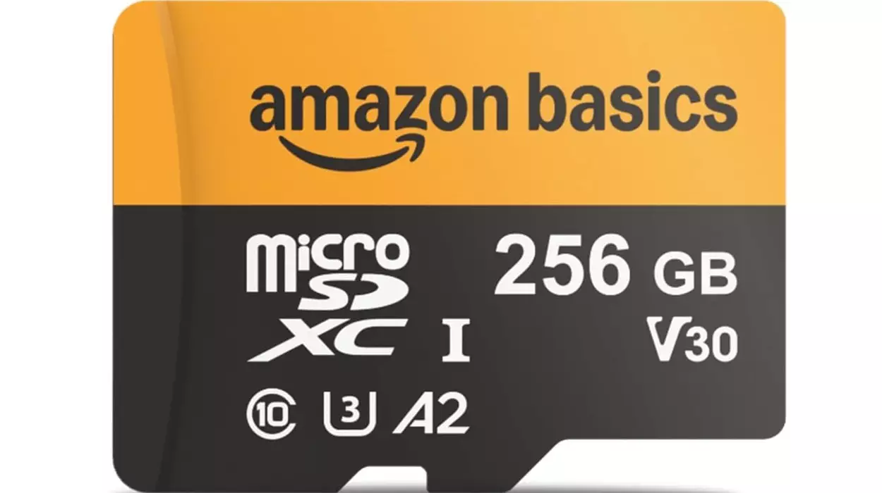 Tarjeta microSDXC Amazon Basics A2, U3