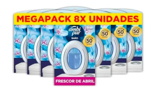 Ambi Pur Baño Ambientador Continuo Lenor Frescor De Abril 8 x 7,5ml