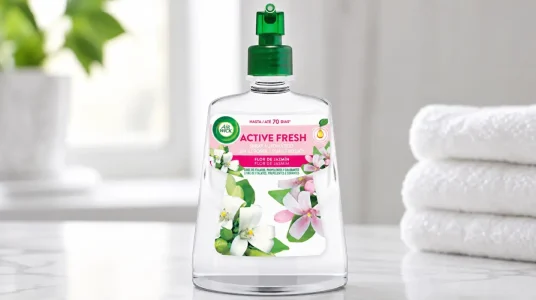 Ambientador automático Air Wick Active Fresh sin aerosol de 228 ml con aroma a flor de jazmín