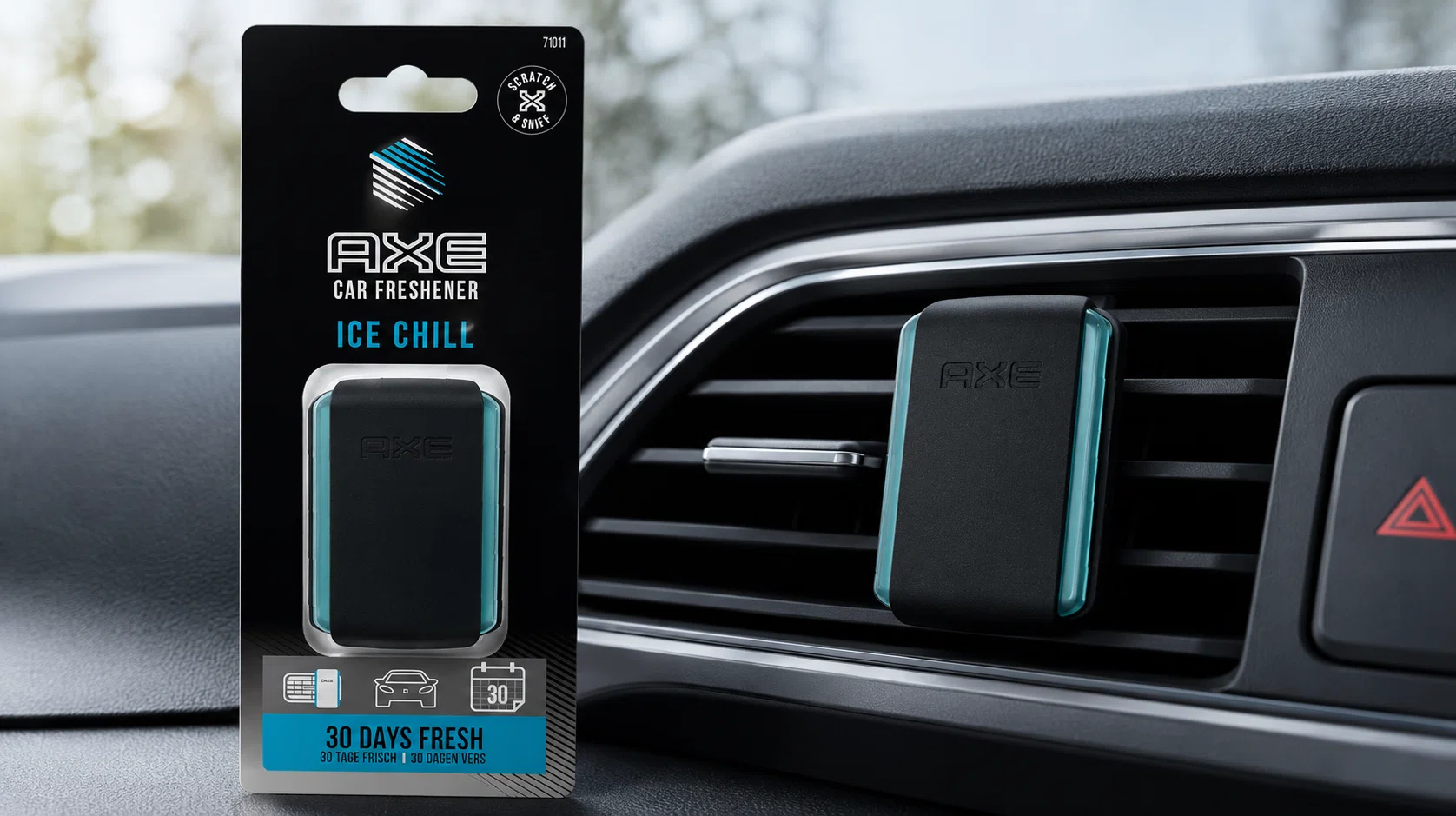 Ambientador de coche AXE para rejilla