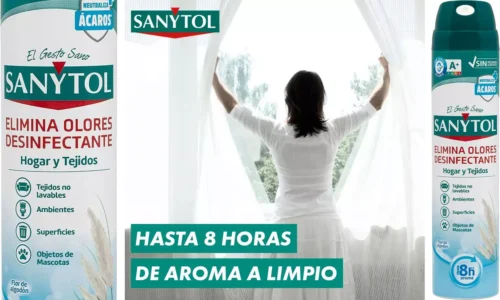Sanytol Ambientador Desinfectante de Tejidos en Spray de 300 ml barato en Amazon