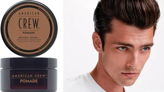 American Crew Pomade Cera para el pelo de alta fijación para hombre