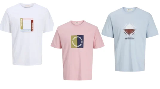 camiseta Jack & Jones Jortavira Branding Crew Neck para hombre