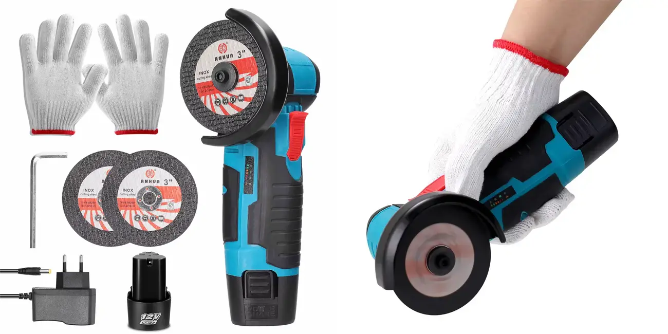 Amoladora inalámbrica de 19.500 RPM