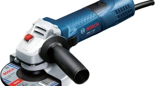 Amoladora angular Bosch Professional GWS 7-125 con disco de 125 mm y 720 W