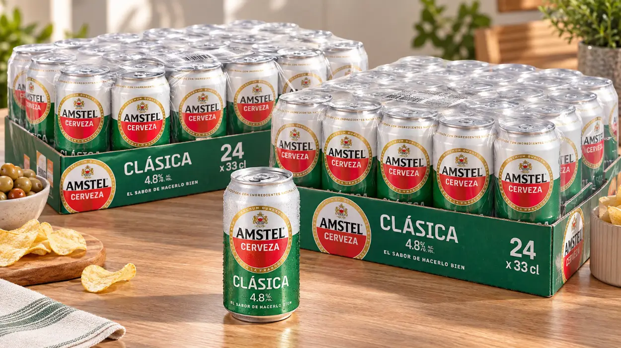 amstel clásica cerveza chollo