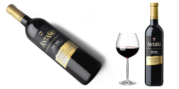 Antaño reserva vino tinto oferta