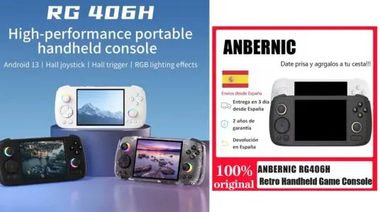 anbernic RG406H barata
