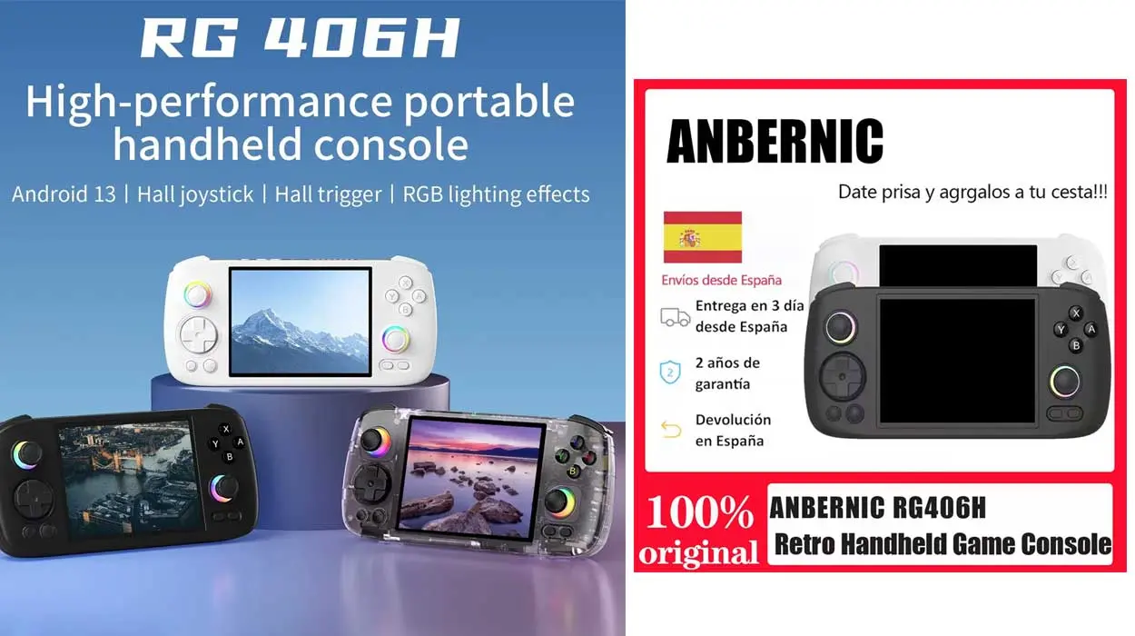 anbernic RG406H barata