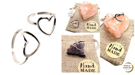 anillo corazón world goblins barato