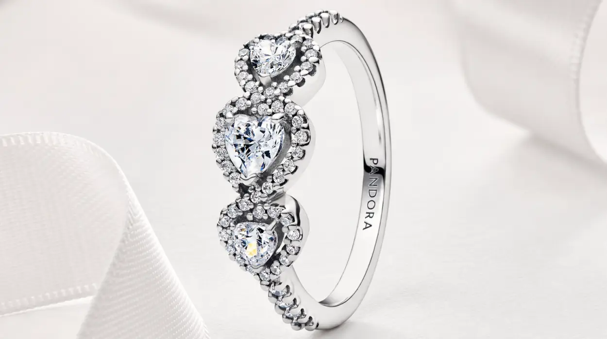 Anillo Pandora Corazón Trilogía