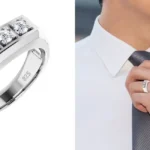 Anillo de plata de ley 925 LOVESSOM