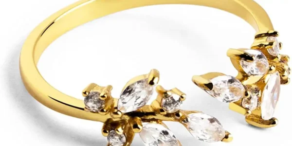 Chollo Anillo Singularu Buganvilla ajustable en Plata de Ley 925 para mujer