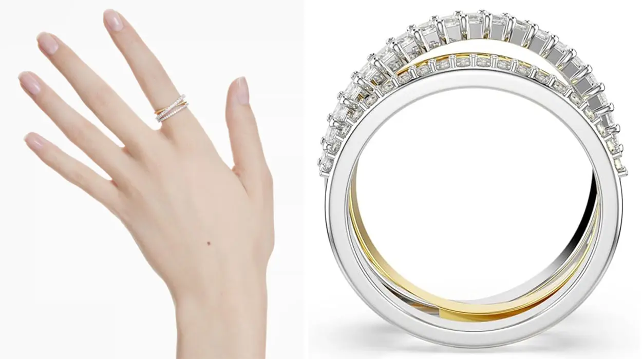 Anillo Swarovski Hyperbola para mujer barato