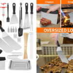 Anpro set utensilios barbacoa oferta