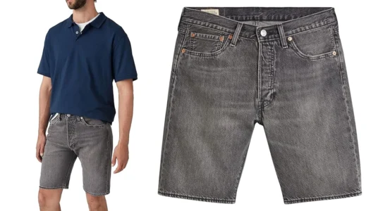 pantalones cortos Levi’s 501 para hombre en color Dark Lane