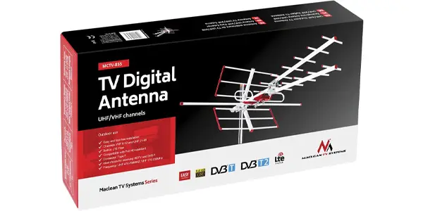 Antena exterior de TV Maclean MCTV-855