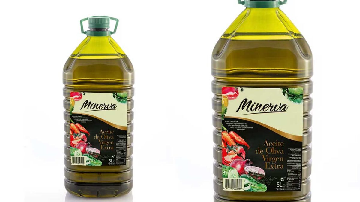 Garrafa de 5 litros de Aceite de Oliva Virgen Extra Minerva