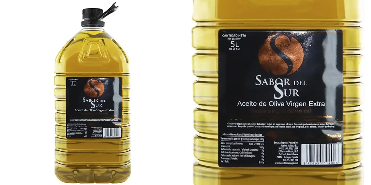 Aceite de oliva virgen extra SABOR DEL SUR de 5L