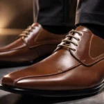 zapatos de cordones Bruno Marc Oxford marrones para hombre