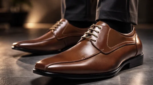 zapatos de cordones Bruno Marc Oxford marrones para hombre