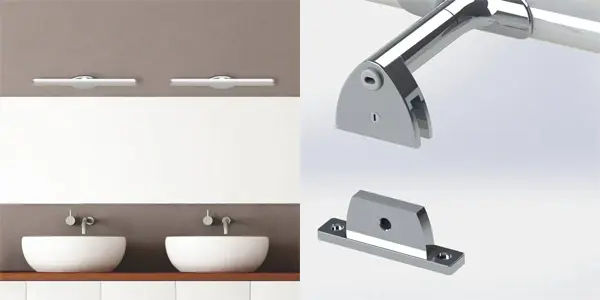 Aplique LED para espejo