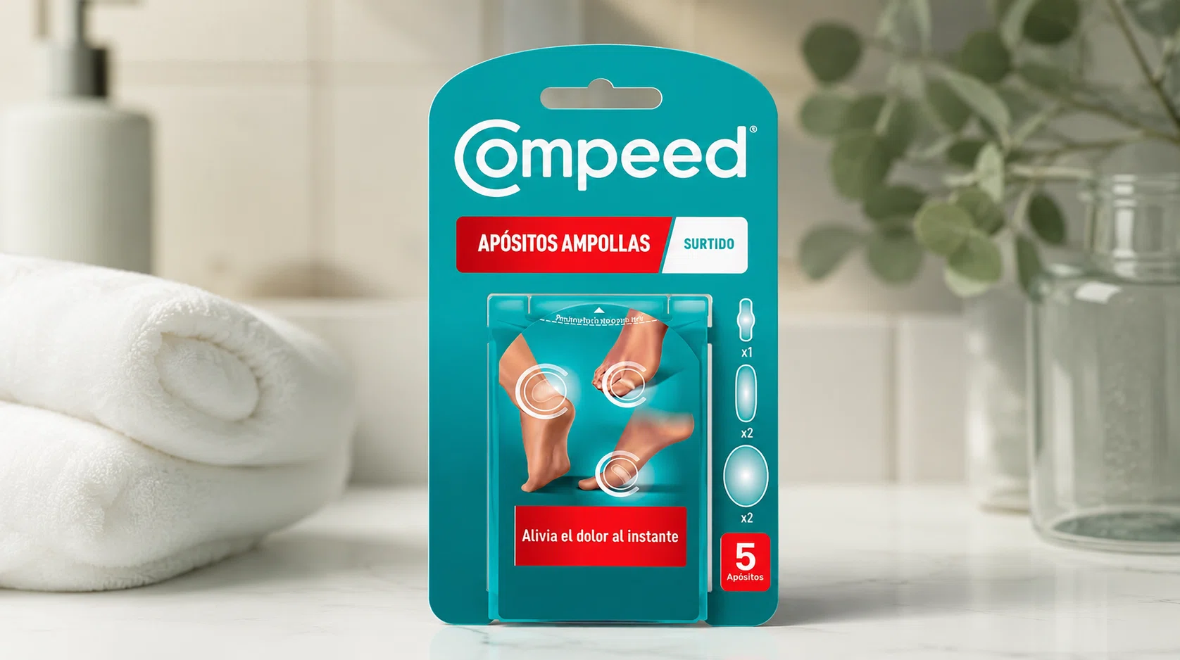 apósitos hidrocoloides COMPEED Ampollas