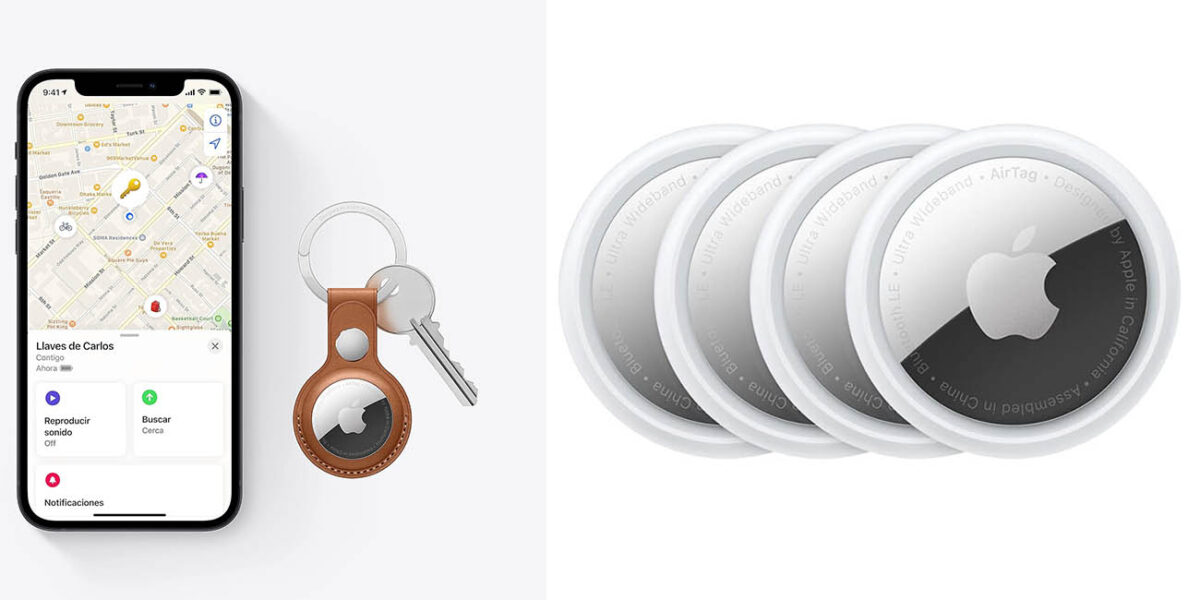 Pack x4 Apple AirTag