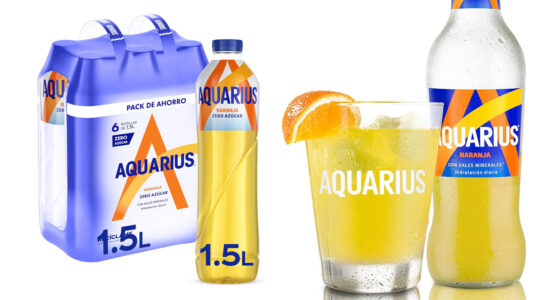 Aquarius Naranja Zero Azúcar