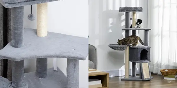 Árbol rascador para gatos PawHut