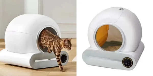 Arenero automático inteligente para gatos