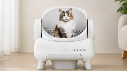 Arenero para gatos Neakasa M1 Lite autolimpiable con control por app y gran capacidad