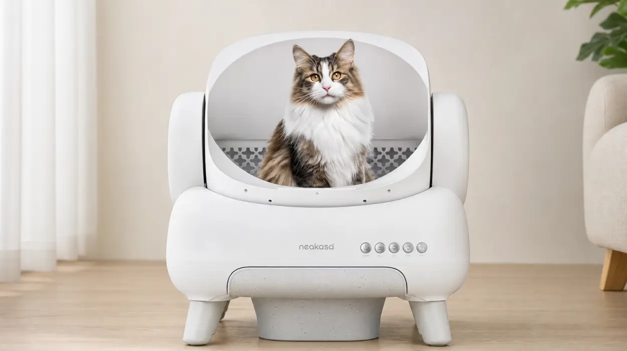 Arenero para gatos Neakasa M1 Lite autolimpiable con control por app y gran capacidad
