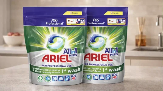 Pack de 96 cápsulas de detergente Ariel Professional All in 1