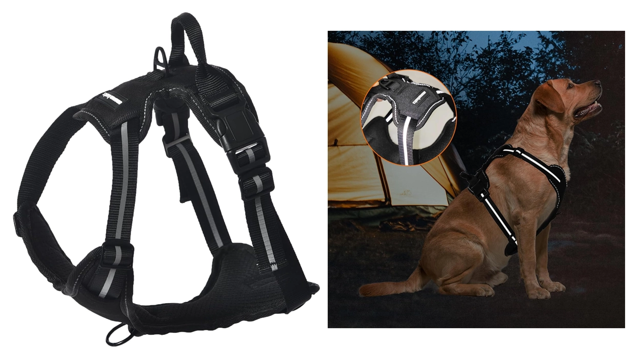 arnés anti tirones para perros grandes Amazon Basics