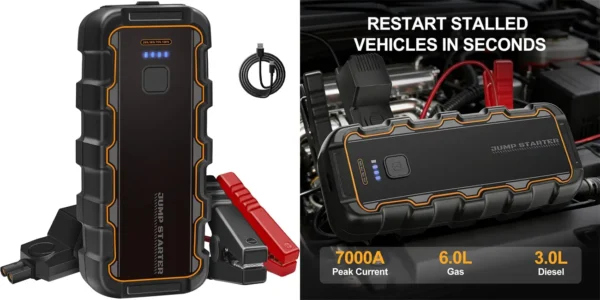 Arrancador de baterías de coche WANGZAIHA