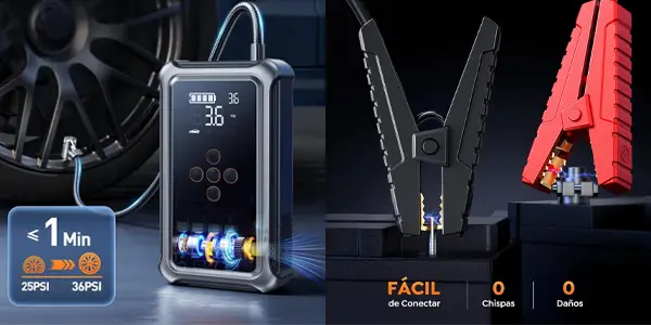 Arrancador de baterías de coche Joltekon