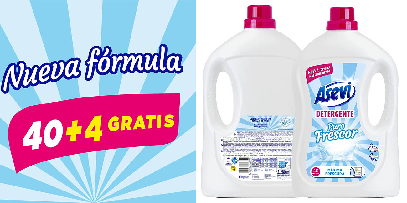 Asevi Puro frescor detergente chollo