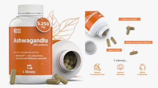 Ashwagandha Alta Potencia nutri brain