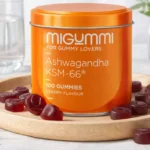 Ashwagandha Gominolas - 100 Gummies sabor natural a Cereza Withania Somnifera