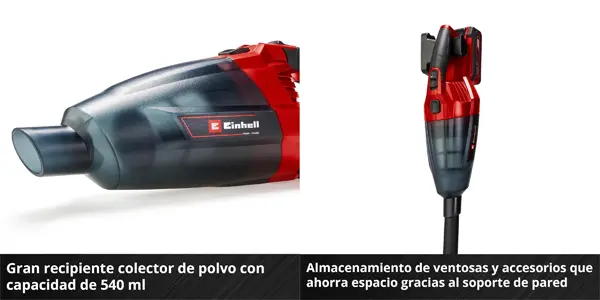 Aspiradora de mano Einhell TE-VC 18