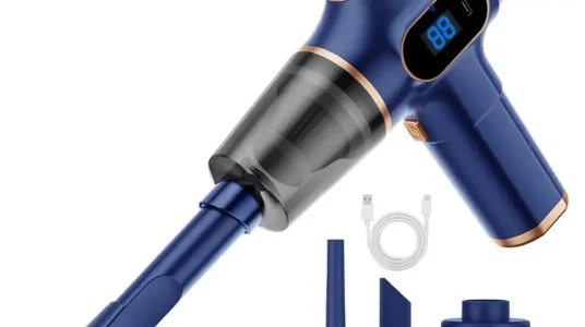 Chollo aspirador de mano portátil abs inalámbrico de gran potencia