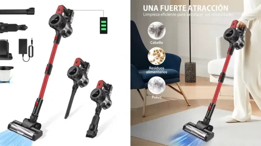 Aspirador escoba inalámbrico DayPlus de 3800W