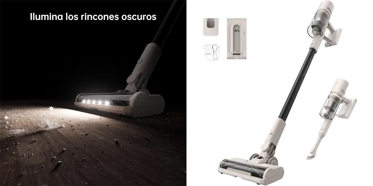 Aspirador escoba inalámbrico Dreame U10
