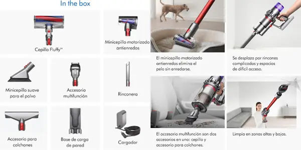 Aspirador escoba Dyson V11 Fluffy