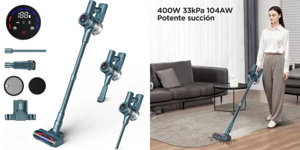 Aspirador sin cable HAIMEEC 6 en 1