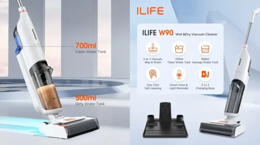 Aspirador escoba inalámbrico ILIFE W90