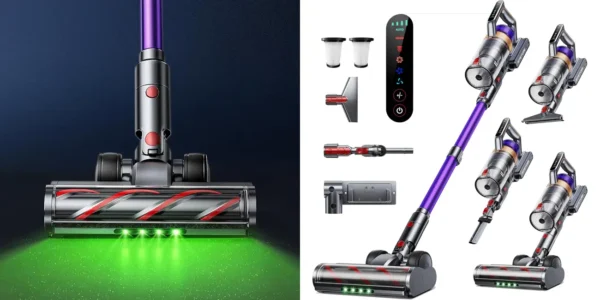 Aspirador escoba sin cable INTETURE 50KA/600W