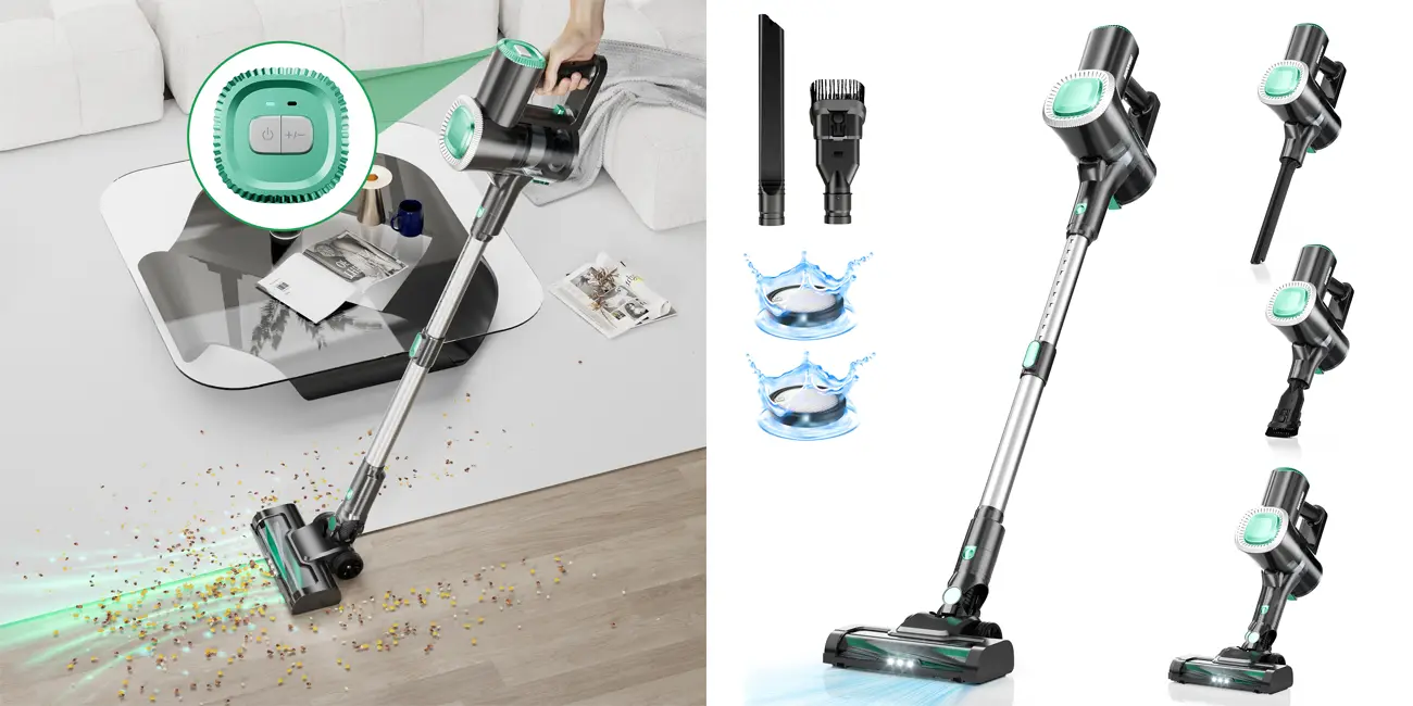 Aspirador escoba PrettyCare WC02 23KPa